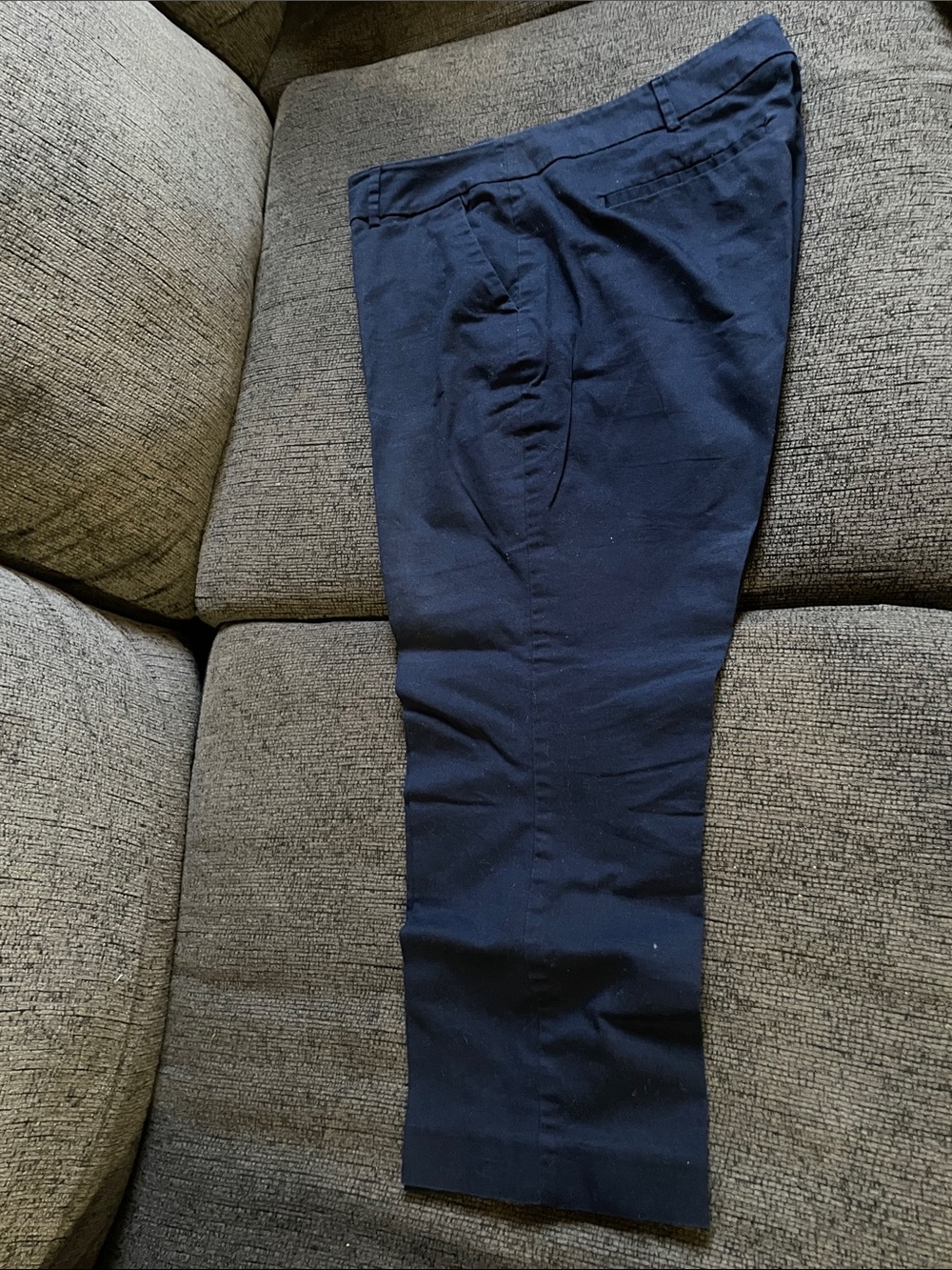 NY&CO Navy Blue Capris size 14 well taken care of.